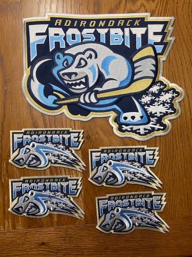 Adirondack Frostbite Hockey Patches