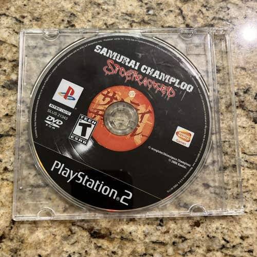 Samurai Champloo: Sidetracked PS2 (Sony PlayStation 2, 2006) DISC ONLY - Tested