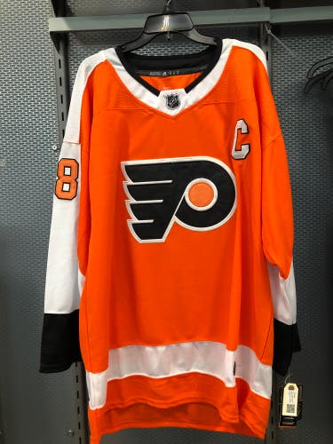 New Adidas Philadelphia Flyers Jersey #28 Claude Giroux Size 50
