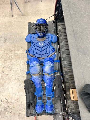 Used  EvoShield Catcher's Set