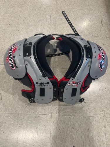 Used Medium Adult Riddell Power SPX Shoulder Pads