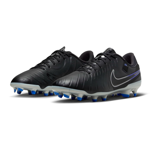 Nike Tiempo Legend 10 Academy Multi-Ground Low-Top Soccer Cleats Size 8.5 Black