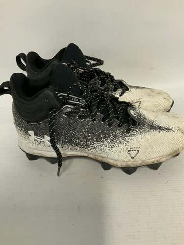 Used Under Armour Locked Down Senior 5.5 Baseball And Softball Cleats