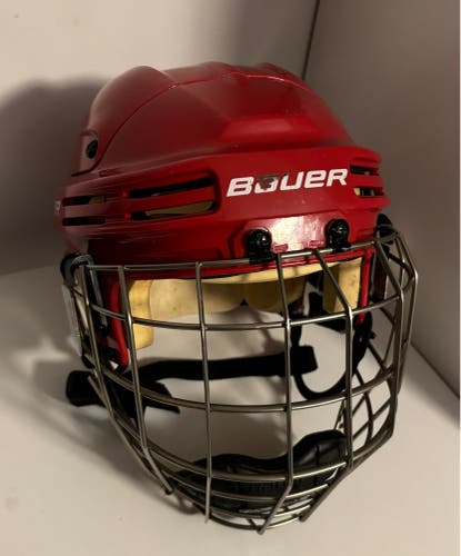Used Youth Bauer Helmet