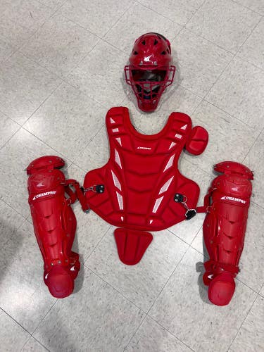 Used Adult Champro Catcher's Set Optimus MVP