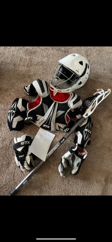 Lacrosse equipment full set up ! Youth lax