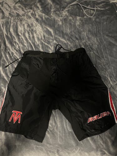 Black New Large Pro Stock Bauer Pant Shell