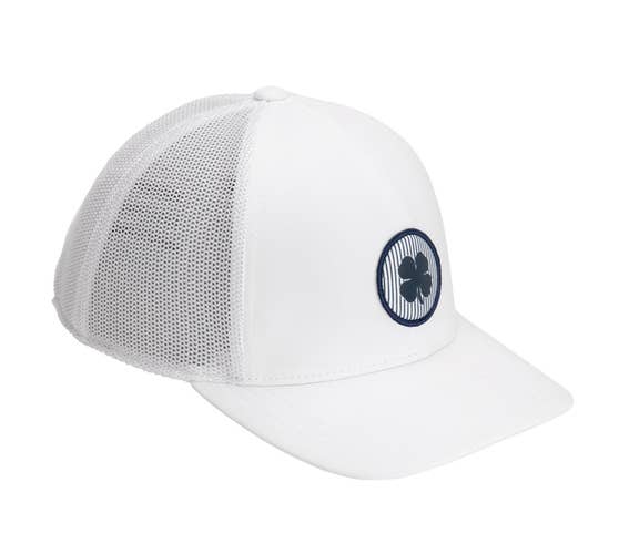 NEW Black Clover Live Lucky Yanks Adjustable White Golf Snapback Hat/Cap