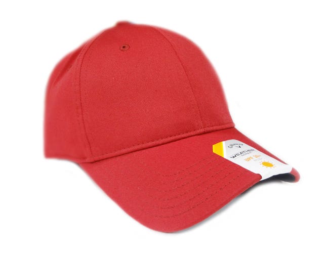NEW Callaway 82 Label Custom Red Fitted L/XL Golf Hat/Cap
