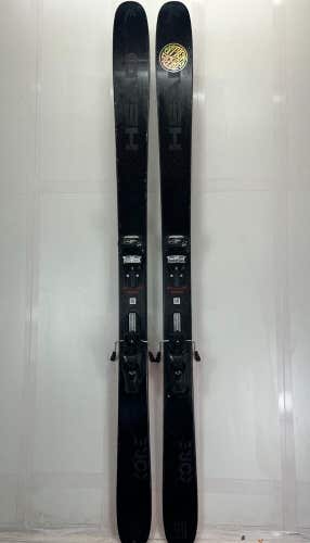HEAD KORE 99 189 cm USED-GOOD Freeride / All Mountain Downhill Skis Mounted With