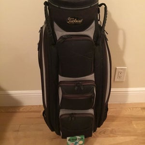Titleist Cart Golf Bag with 5-way Dividers & Rain Cover
