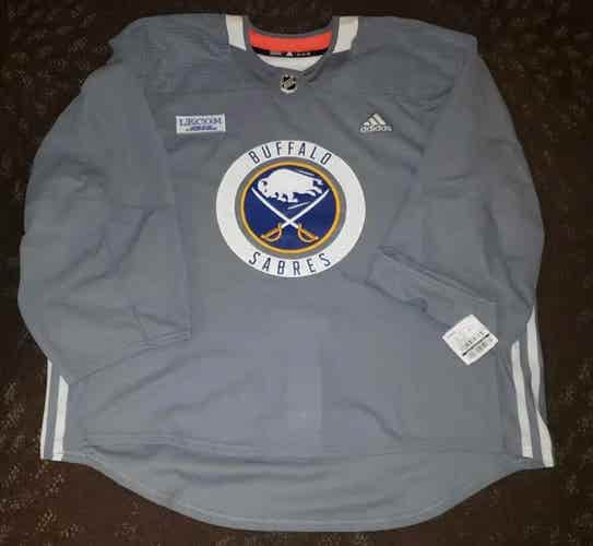 NWT Buffalo Sabres Team Issued adidas Goalie Practice Jersey Pro Stock