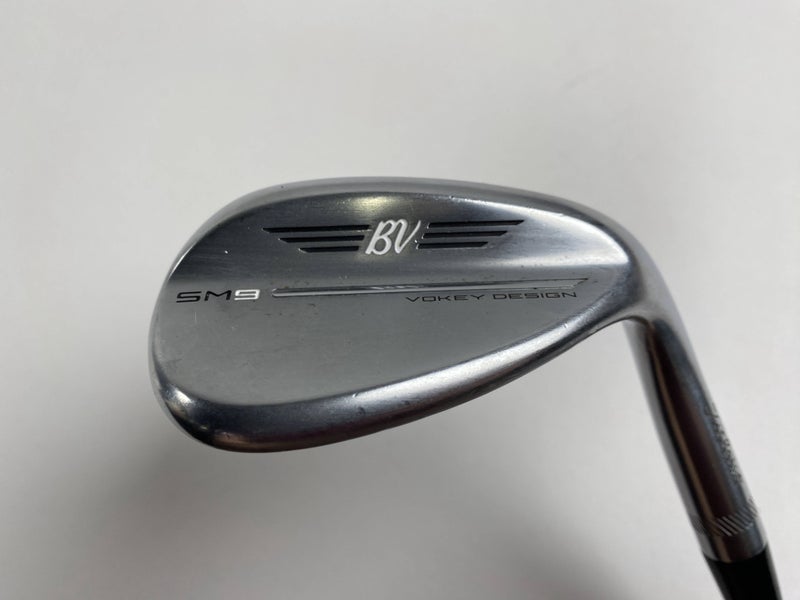 Titleist Vokey SM9 Tour Chrome Lob Wedge LW 60* 10 Bounce S-Grind Wedge Steel RH