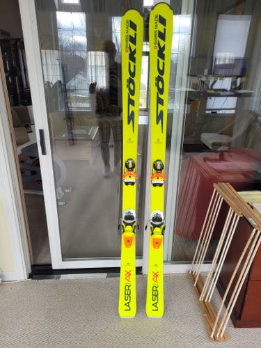 Used Men's Stockli 175 cm All Mountain Laser AX Skis