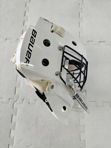 Used Bauer Nme4 One Size Goalie Helmets And Masks