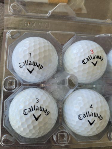 Used Callaway Diablo Balls 12 Pack (1 Dozen)