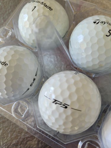 Used TaylorMade TP5 Balls 12 Pack (1 Dozen)