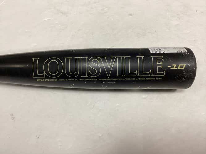 Used Louisville Slugger Slmtx10s-21 29" -10 Drop Usssa 2 3 4 Barrel Bat