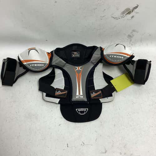 Used Itech Lil Rookie Sm Hockey Shoulder Pads