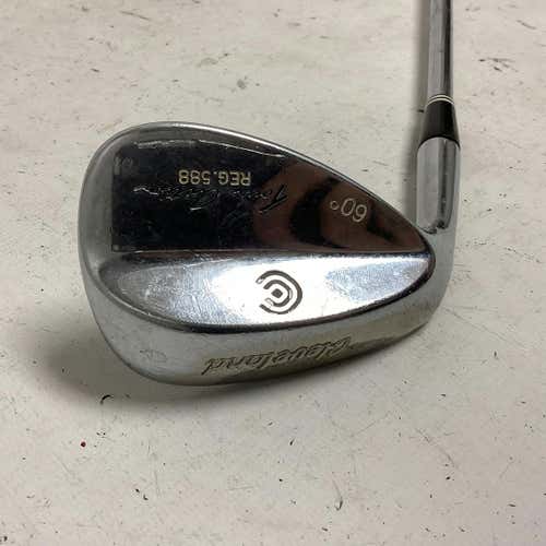 Used Cleveland Tour Action Reg 588 Lh 60 Degree Steel Wedges