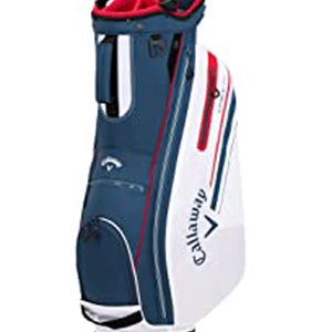NEW 2023 Callaway Golf Chev 14 Navy/White/Red Cart Bag
