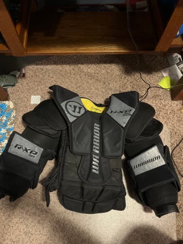 Used  Warrior  Ritual XP Goalie Chest Protector