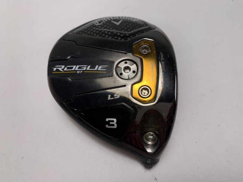 Callaway Rogue ST LS 3 Fairway Wood 15* HEAD ONLY Mens RH - Adjustable