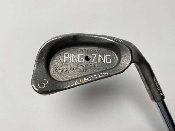 Ping Zing Single 3 Iron Black Dot Karsten KT-M Regular Steel Mens RH