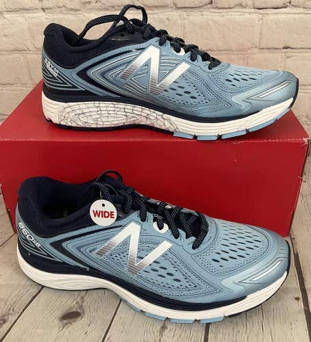New Balance W860CB8 Womens Running Shoes Color Blue US Size 9.5 UPC 798248240806