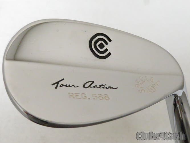 Cleveland REG. 588 Tour Action Wedge Chrome Special 49° Pitch .. Clean Classic