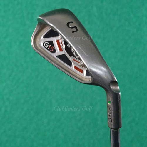 Ping G15 Green Dot Single 5 Iron Cushin CFS Steel Regular