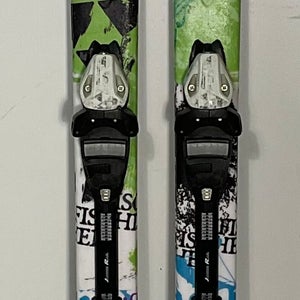 Used Kid's Fischer 161cm Stunner Skis With Fischer FJ 7 Bindings (SY1773)