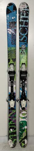 Used Kid's Fischer 161cm Stunner Skis With Fischer FJ 7 Bindings (SY1773)