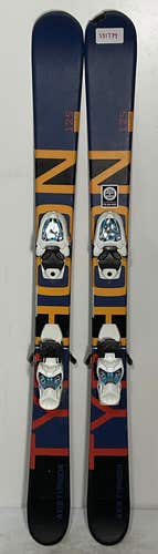 Used Kid's Axis 125cm  Typhoon Skis With Marker 4.5 Bindings (SY1779)