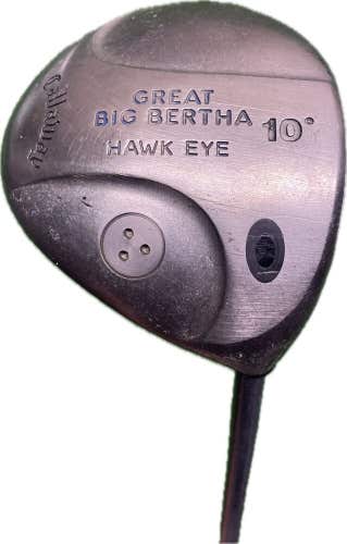 Callaway Great Big Bertha Hawk Eye 10° Driver UL Senior Flex Graphite RH 45”L