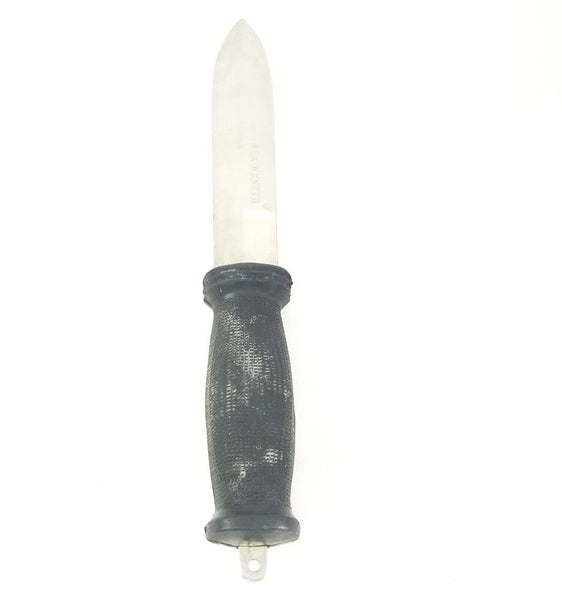 Sportsways Sea Hunter Fixed Blade Scuba Dive Knife Serrated Edge  Sheath Vintage