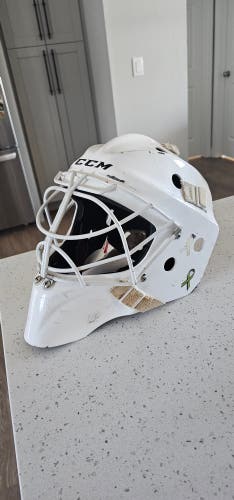 Used Senior CCM GF Pro Goalie Mask
