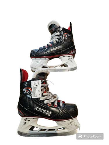 Used Bauer Vapor X 500 Junior 01.5 Ice Hockey Skates