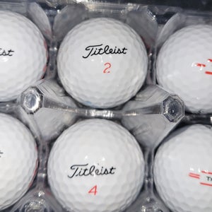 Used Titleist TruFeel Balls 12 Pack (1 Dozen)