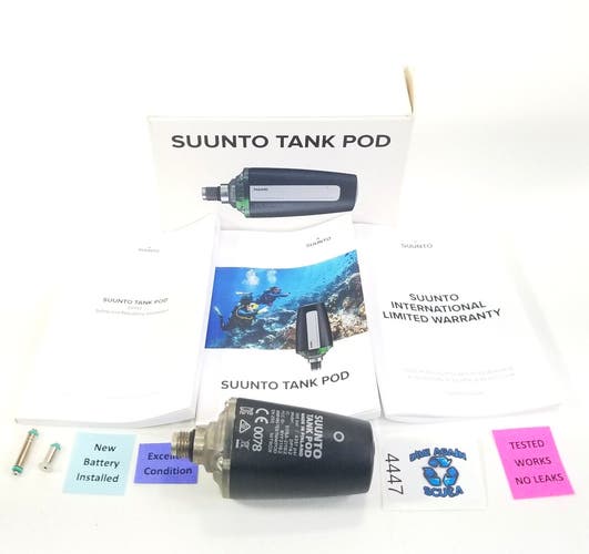 Suunto Tank POD Wireless Scuba Transmitter - SS020306000 Eon Steel, Core, D5