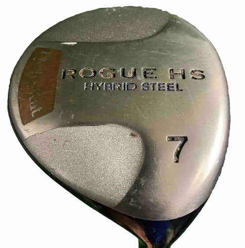 Pole-Kat Golf Rogue HS 7 Wood 22* Regular Graphite 41" Good Grip Men's RH