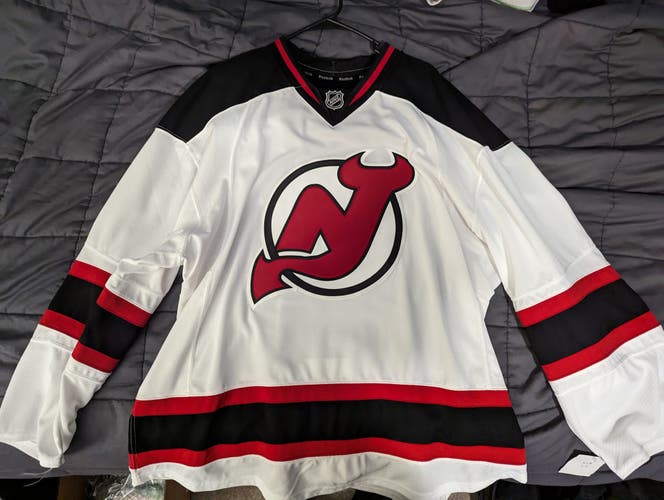 Brand New New Jersey Devils Team Issued MIC Blank Size 58+ Jersey