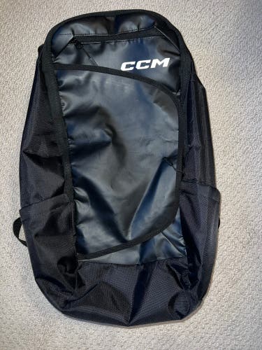 Black Used Large/Extra Large CCM Backpack