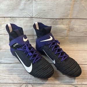 Nike Alpha Menace Elite 2 Flyknit Football Cleats BV2077-011 Men’s US 12.5 NEW