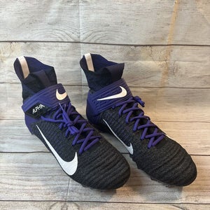 Nike Alpha Menace Elite 2 Flyknit Football Cleats Men's Size 15 BV2077-011 New