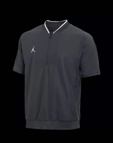 Jordan Men's M Short-Sleeve Coach Football Jacket Dark Gray/White CV5858-060