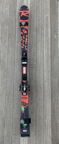 Rossignol 149 cm Hero Athlete SL Jr Race Skis With Look SPX 10 Bindings (2022 Model)