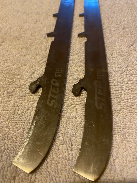 Step Steel Hockey ST Goal Edge Goalie Steel Runners Size 10