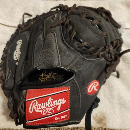 Rawlings Right Hand Throw Catcher's Premium Series Baseball Glove 32.5" Game Ready