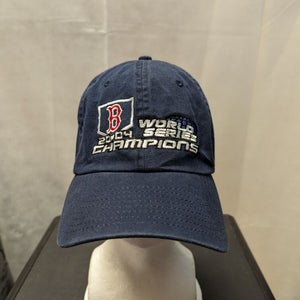 Vintage 2004 Boston Red Sox World Series Champions New Era Strapback Hat
